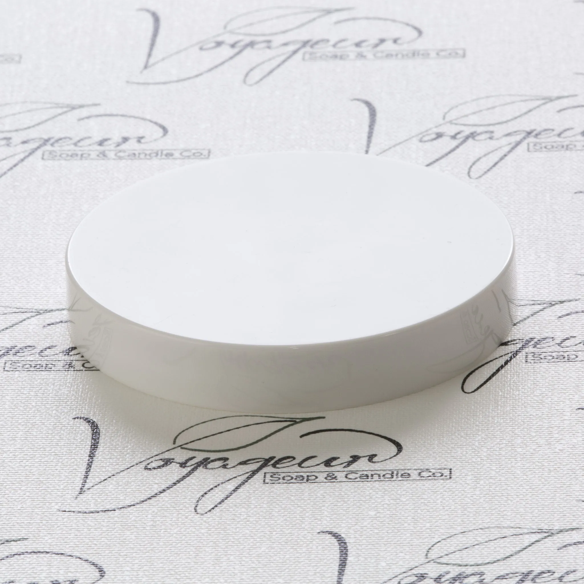 89-400 White Flat Gloss Smooth Cap with PS-22 Liner