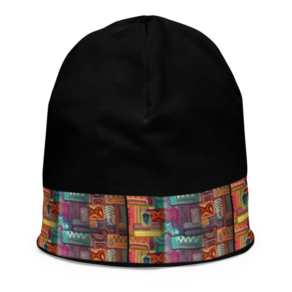 All-Over Print Kids African Patterned Beanie