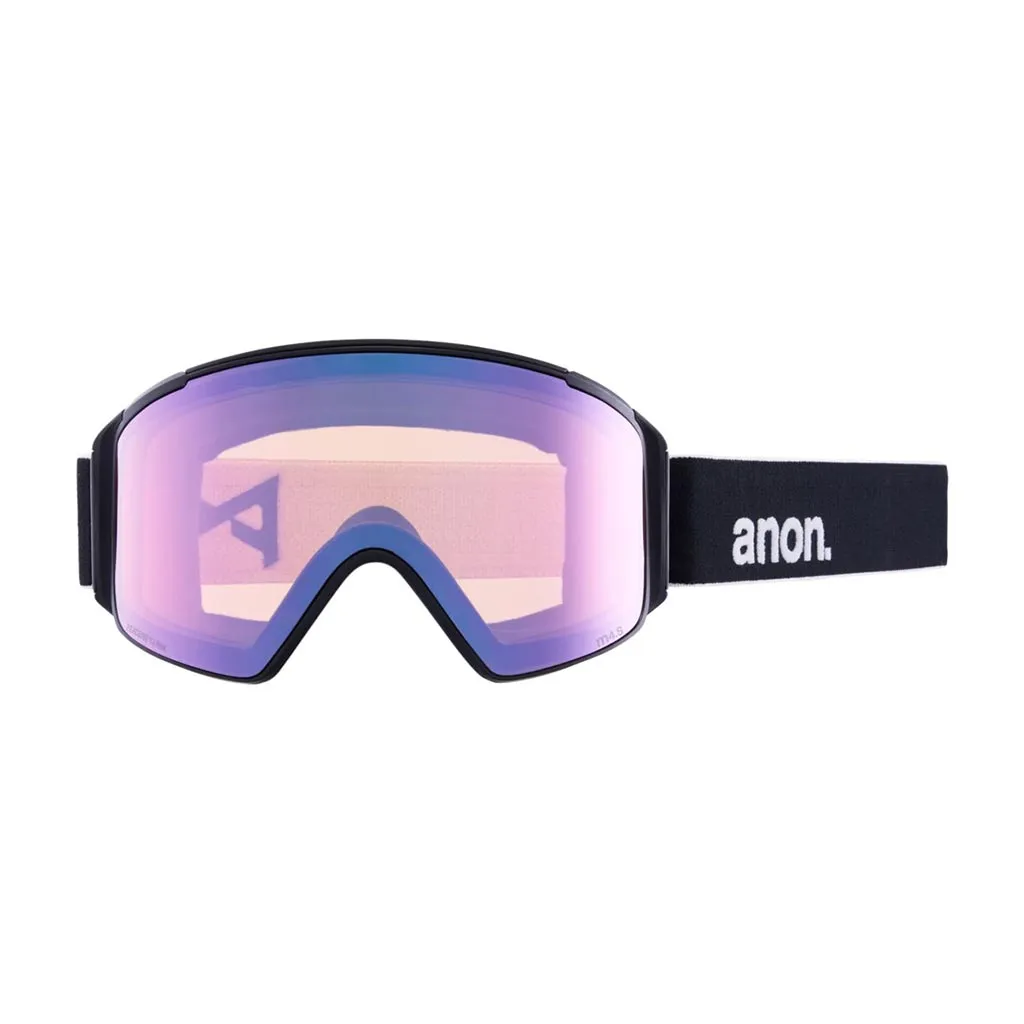 Anon M4s Cylindrical Goggle - Black/Perceive Variable Blue