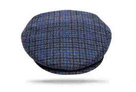 Cashmere Blend  Ivy Cap Blue Houndstooth