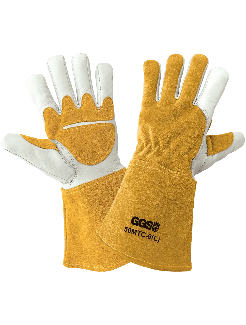 Cowhide Welding Gloves with Fleece Lining - 50MTC