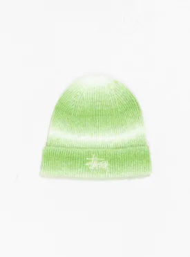 Cuff Basic Striped Beanie Lime