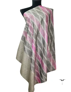 dark natural ekat design pashmina shawl 7998