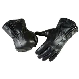 Full Finger Men's Leather Touchscreen Winter Gloves