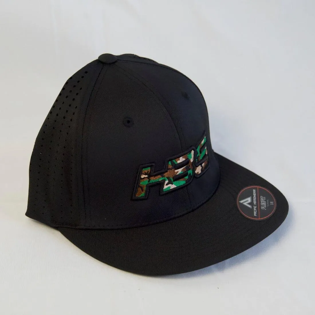 Headbanger Sports Exclusive Pacific ES474 FlexFit Hat: Camo