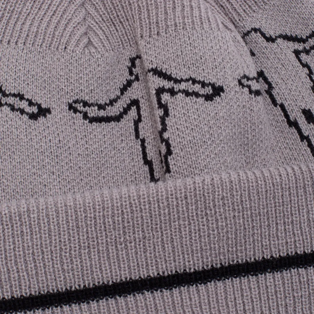 HOCKEY HANK BEANIE GREY