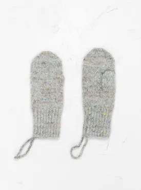 Knitted Mittens Grey