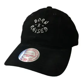 Mitchell & Ness "Born-X-Raised" Westside Rocker Suede Adj. Baseball Hat Cap