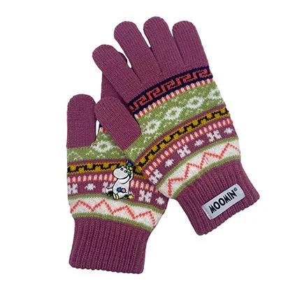 Moomin Snorkmaiden Fair Isle Gloves