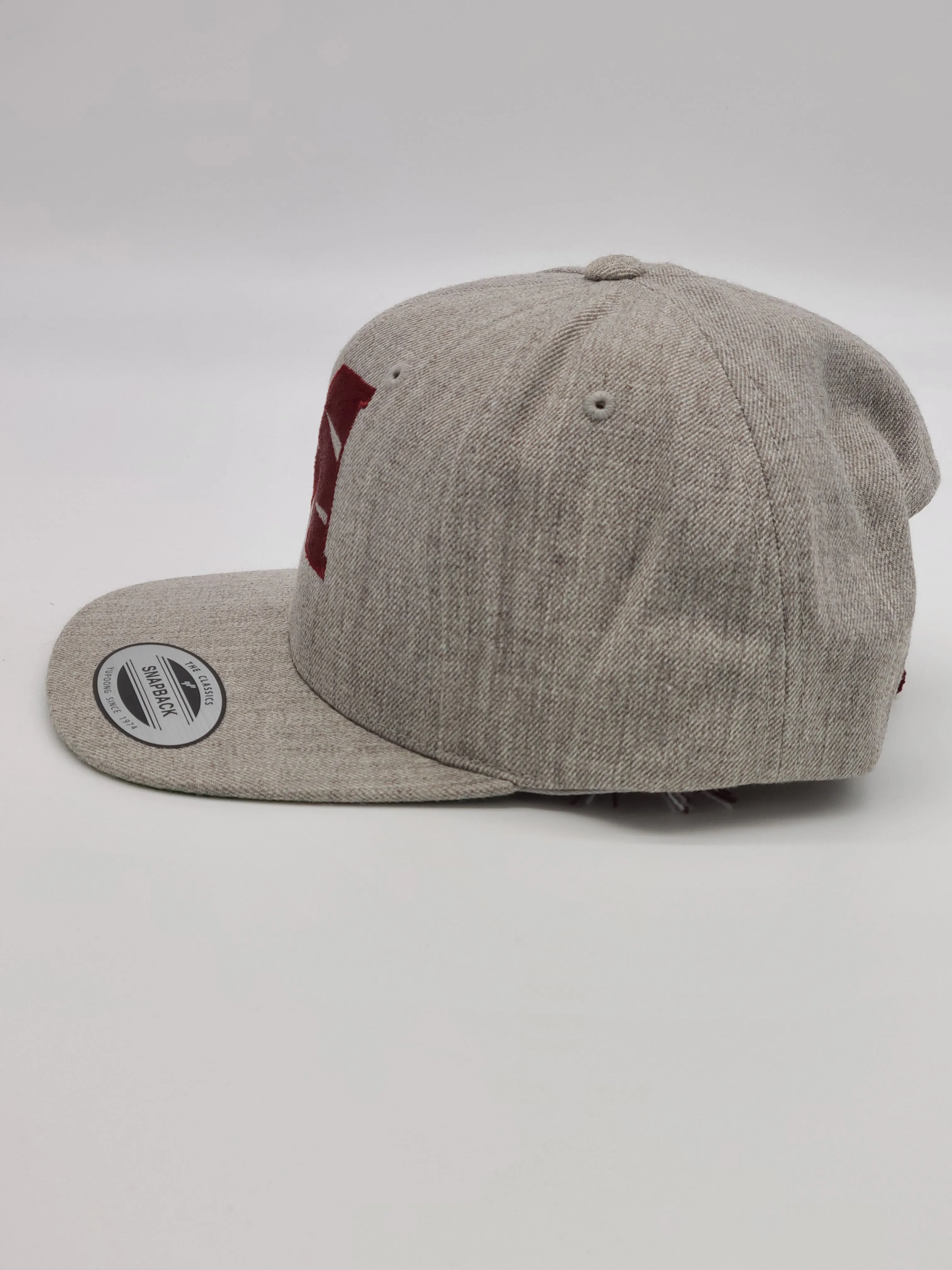 Morehouse 6-Panel Structured Flat Visor Classic Snapback