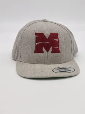 Morehouse 6-Panel Structured Flat Visor Classic Snapback