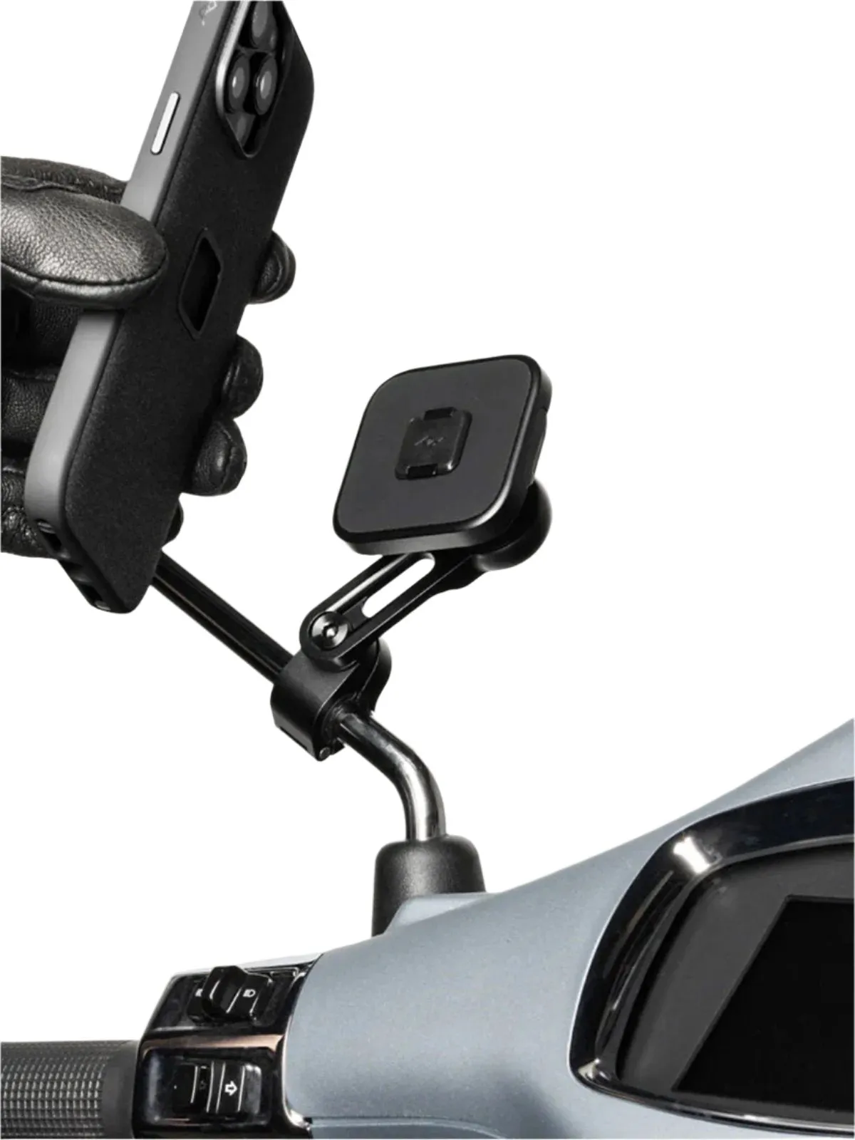 Peak Design Motorcycle Mirror   Crossbar Mount