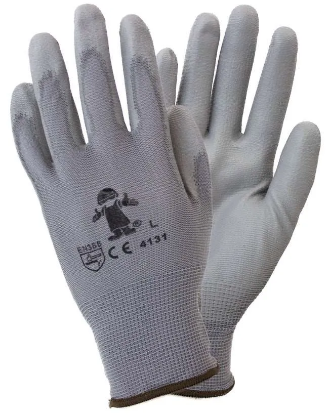 Polyurethane Coated Nylon Knit Gloves | 13 Gauge