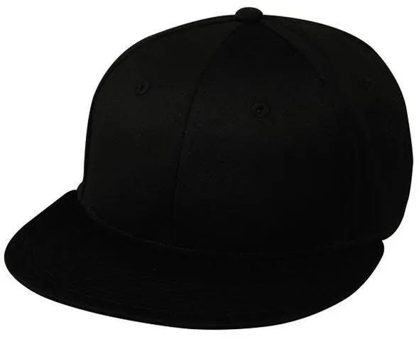 ProFlex Flat Visor Fitted Cap - Solid Colors