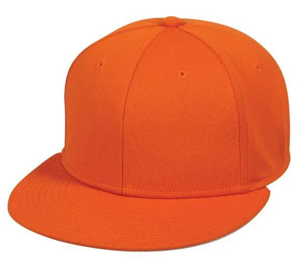 ProFlex Flat Visor Fitted Cap - Solid Colors