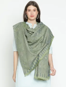 Regal Flair Women Jacquard Shawl