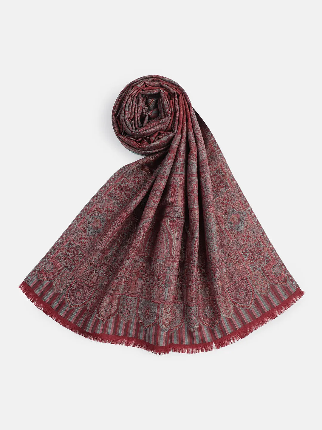 Regal Flair Women Jacquard Shawl