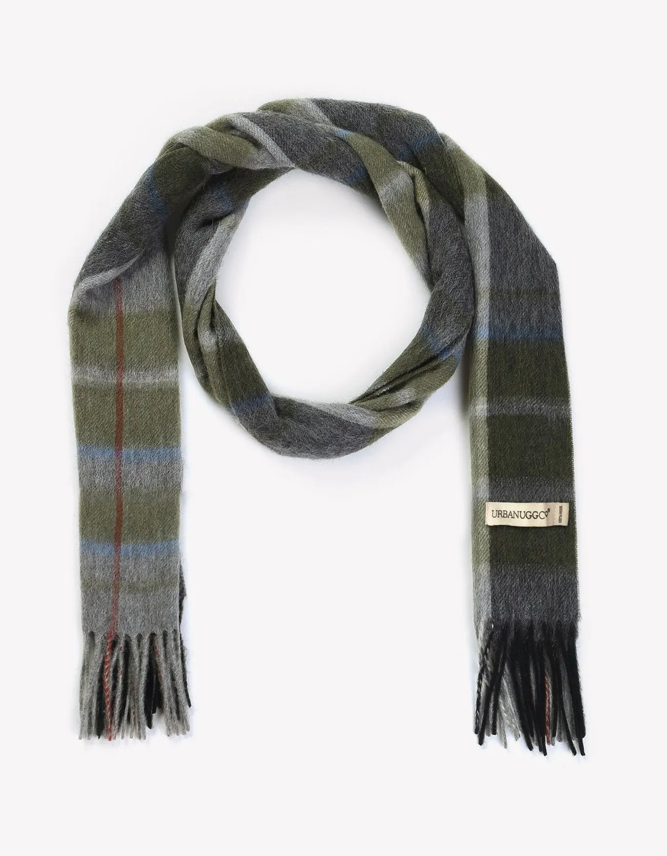 URBAN® Wool Scarf Plaid