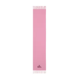 Vivienne Westwood Embroidered Logo Pink Scarf