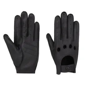 YISEVEN Men's Deerskin Leather Driving Gloves