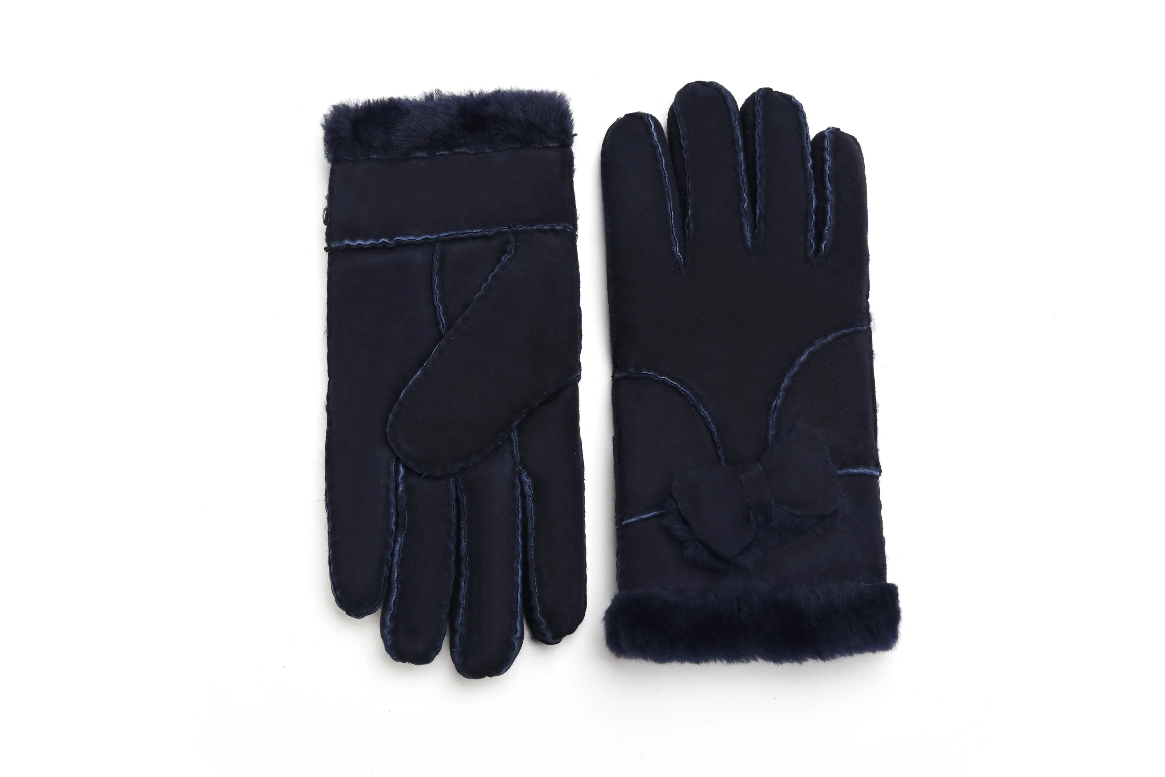 YISEVEN Womens Shealring Sheepskin Leather Gloves