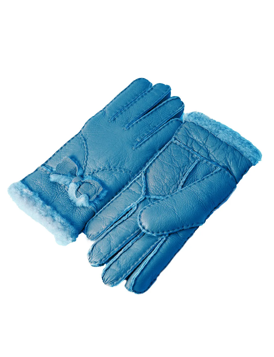 YISEVEN Womens Shealring Sheepskin Leather Gloves