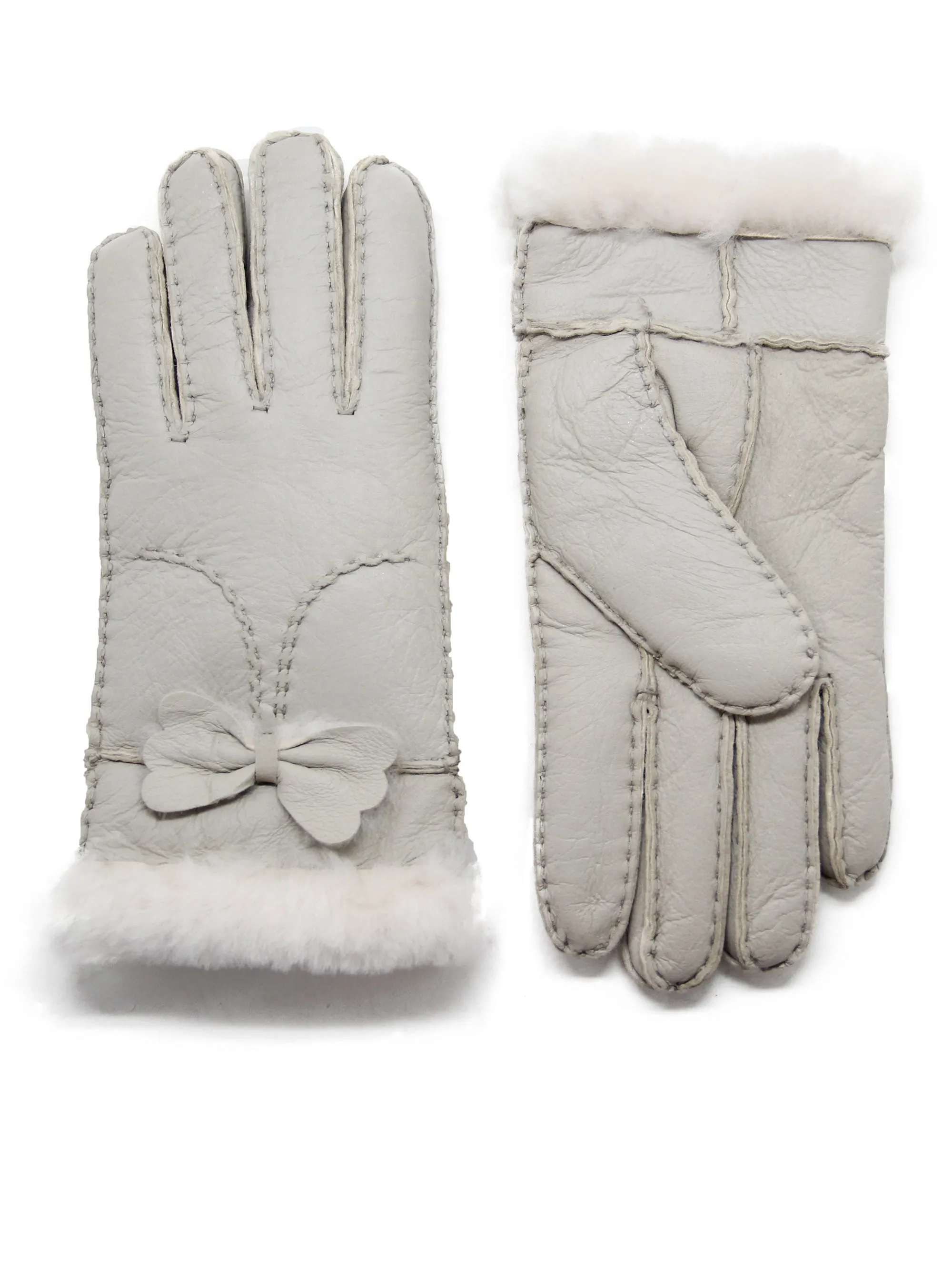 YISEVEN Womens Shealring Sheepskin Leather Gloves